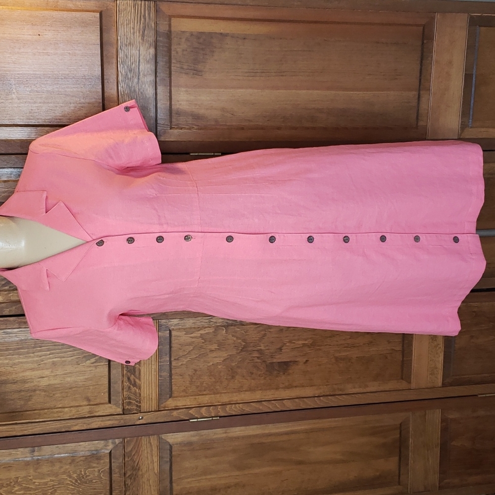 Vintage The Tog Shop Linen Blend Dress Sz 8
